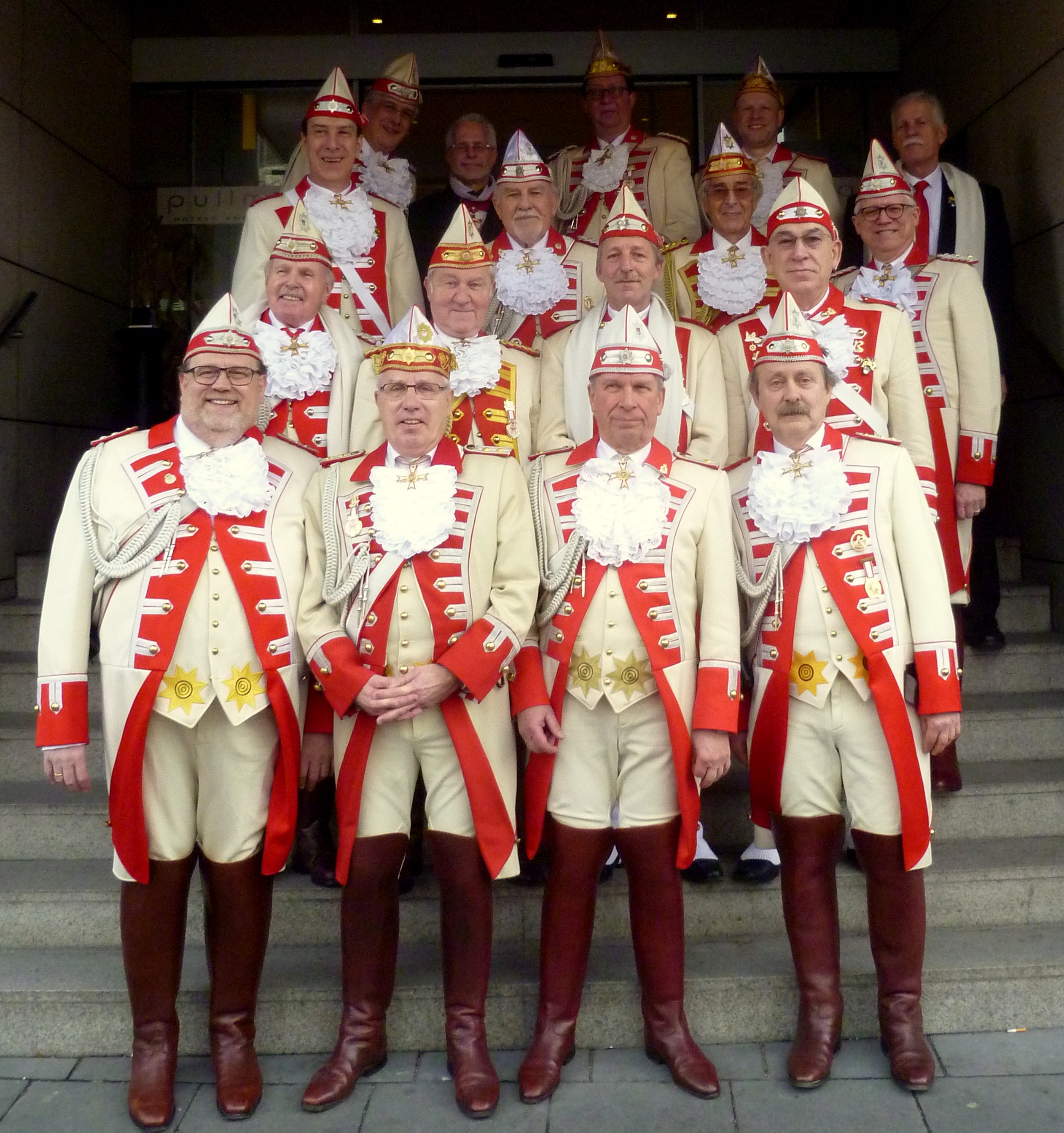 Das Reservekorps allein auf Wache PrinzenGarde Köln